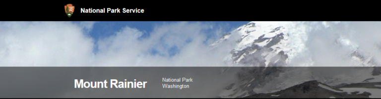 Mount Rainier page on National Park Services website