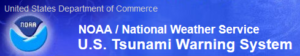 NOAA/NWS U.S. Tsunami Warning System banner