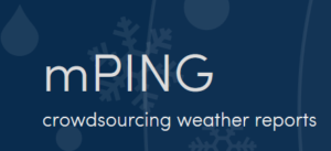 mPING Crowdsourcing Weather Reports