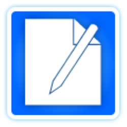 Pen and paper icon